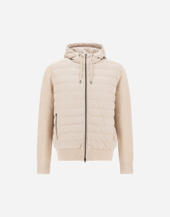 Herno RESORT JACKET IN COB CARDED G.7 WOOL & SUEDE EFFECT  MP00001UR702601990