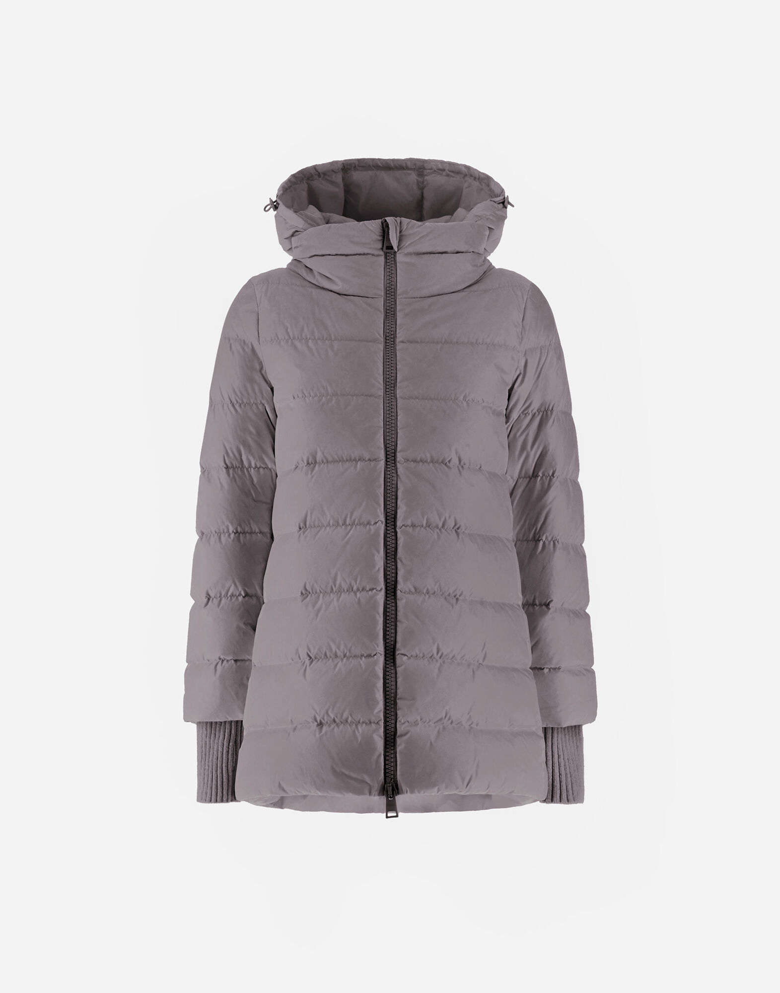 A-SHAPE JACKET IN NYLON CHAMONIX in Grey for Women | Herno®