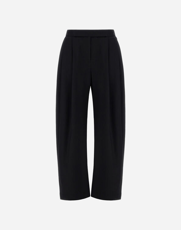 Herno PALAZZO TROUSERS IN FLUID WOOL  PT000164D334539300