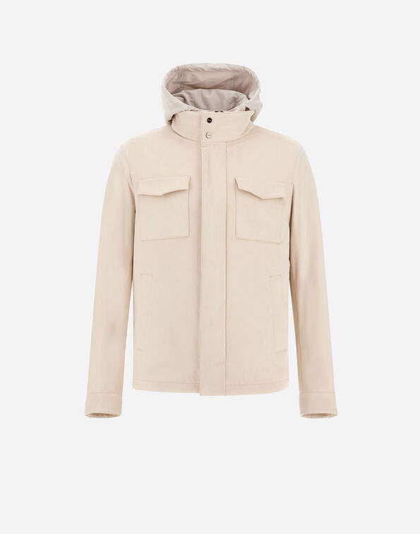 Herno SHACKET IN SUEDE EFFECT AND CHANGING NYLON  GI0008UNW124541310