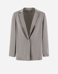 Herno RESORT BLAZER IN SATIN EFFECT  GA00006DR125469433