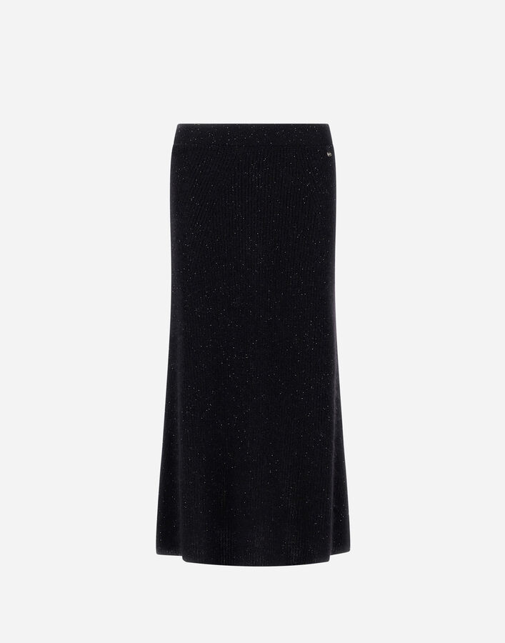 Herno FISHERMAN'S RIB MOHAIR SKIRT  MGN00003D703609300