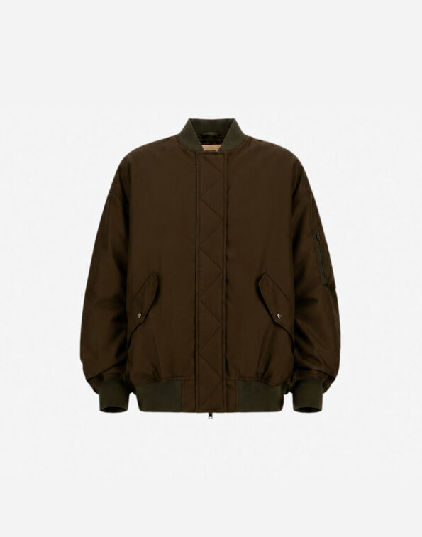 Herno NYLON GABARDINE BOMBER JACKET  GI000442D128787740