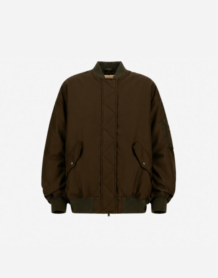 Herno NYLON GABARDINE BOMBER JACKET  GI000442D128787740