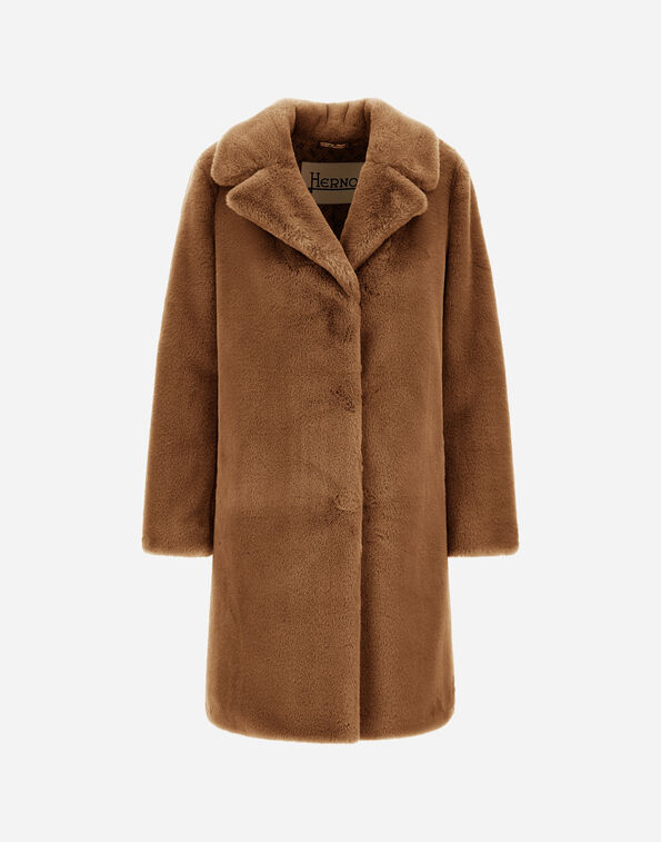 Herno ALPACA JACKET WITH FRINGING  GC000611D124222157