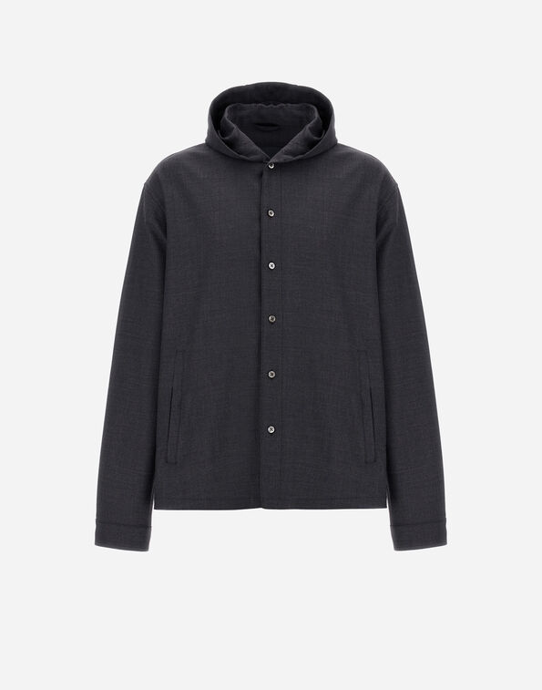 Herno SHACKET IN FLUID WOOL  GI000569U334539200