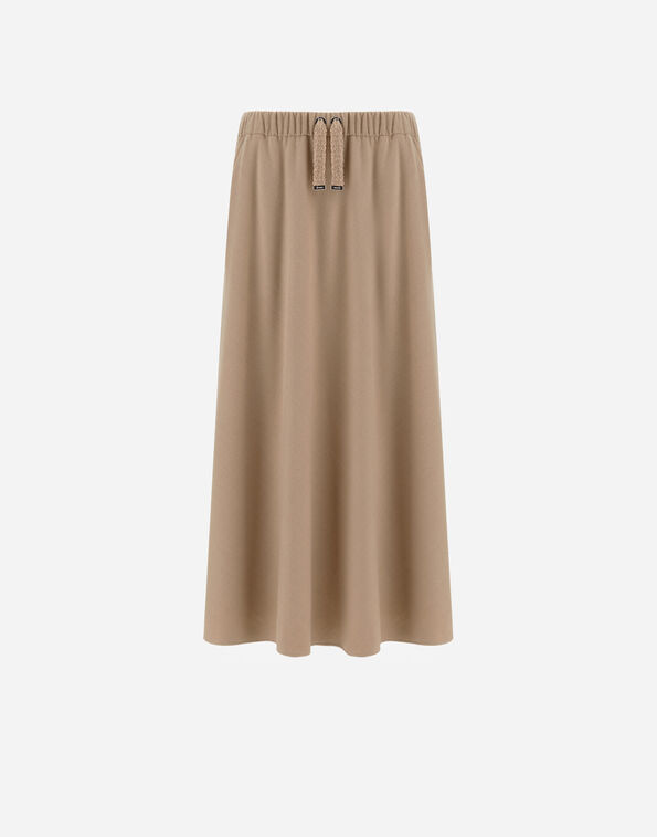 Herno RESORT SKIRT IN CASHMERE-FEEL FLANNEL  GN00028DR129341985