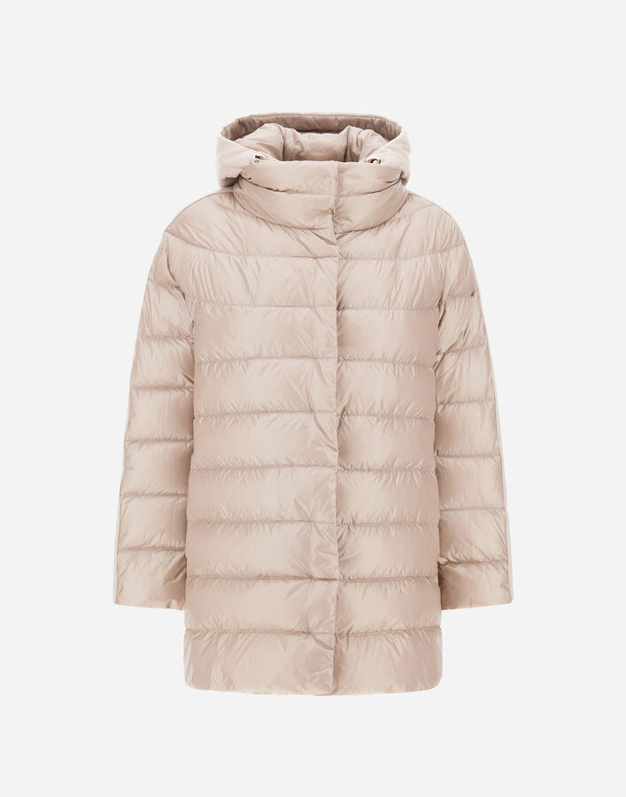 Herno A-SHAPE JACKET IN NYLON ULTRALIGHT, CASHMERE AND SILK  PI0024DNW12017Z1985