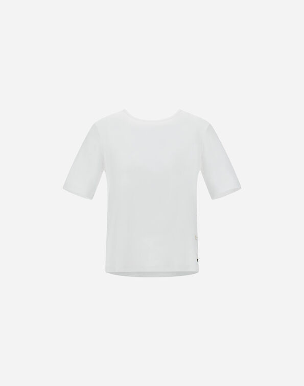 Herno T-SHIRT IN JERSEY CON SPACCHETTI  JG000258D52063M011000
