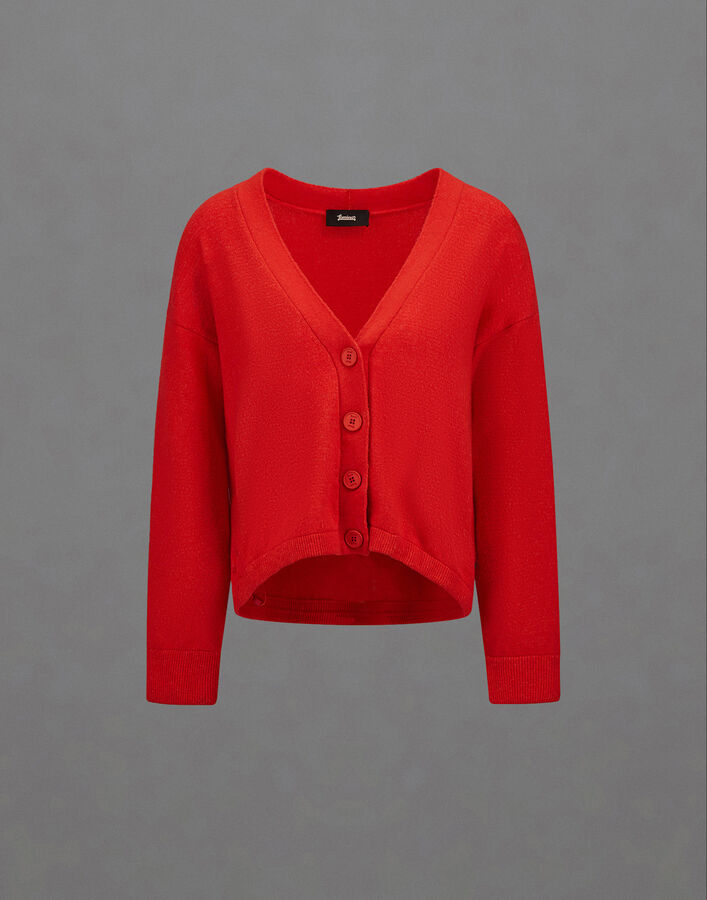 Herno LAMINAR CARDIGAN IN SOFT WOOL  MC00015DL703776008