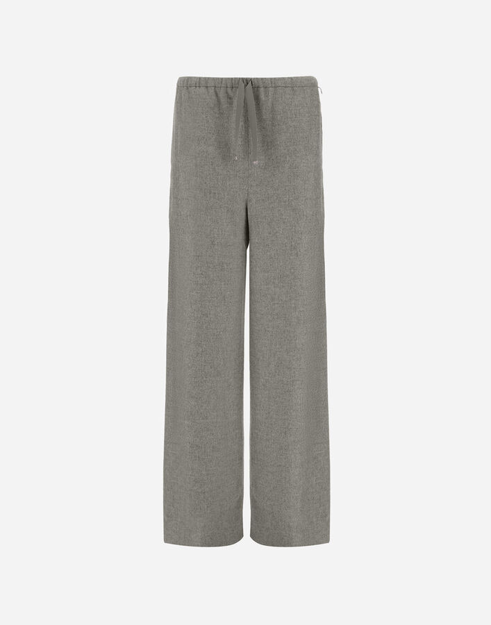 Herno RESORT TROUSERS IN CASHMERE AND SILK  PT00050DR380879410