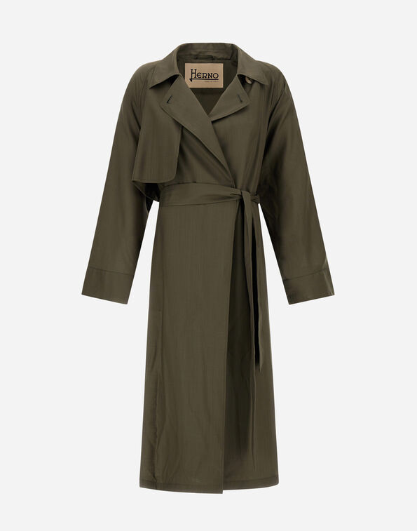 Herno TRENCH COAT IN TROPICAL WOOL  IM000206D334877730
