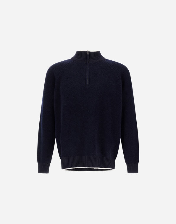 Herno CASHMERE AND WOOL BOUCL&Eacute; JUMPER  ML000022U703709200