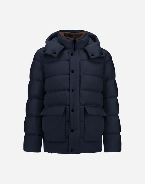 Herno PARKA IN SUPER-MATT TECHNICAL FABRIC WITH MONOGRAM  PI001402U12414Z9200