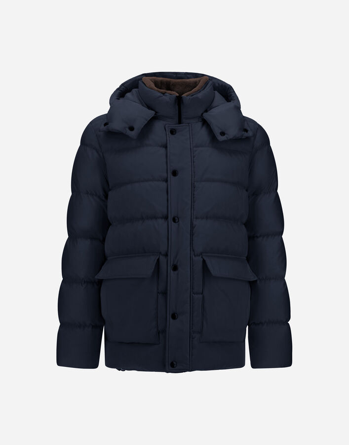 Herno PARKA IN SUPER-MATT TECHNICAL FABRIC WITH MONOGRAM  PI001402U12414Z9200