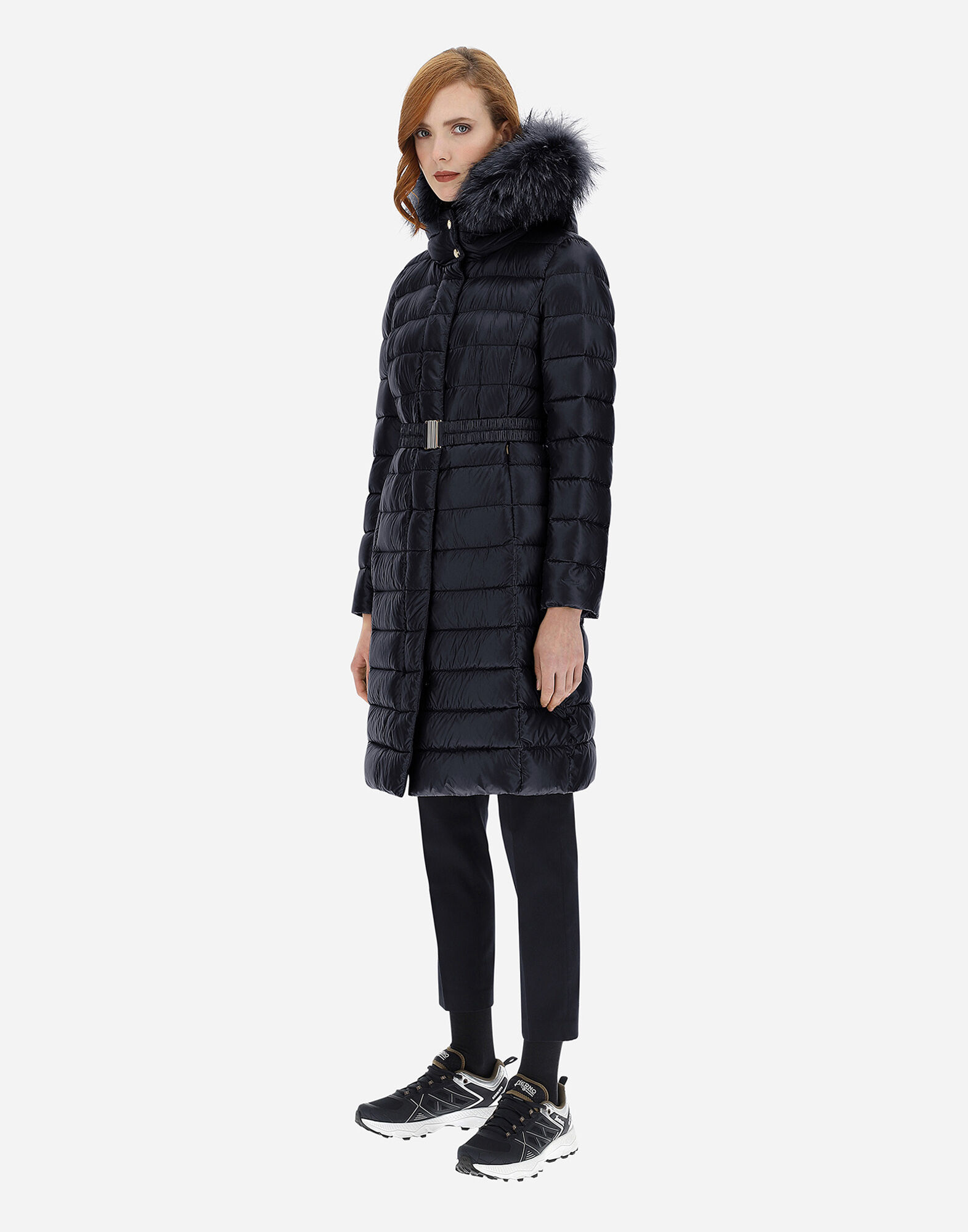 herno hooded coat