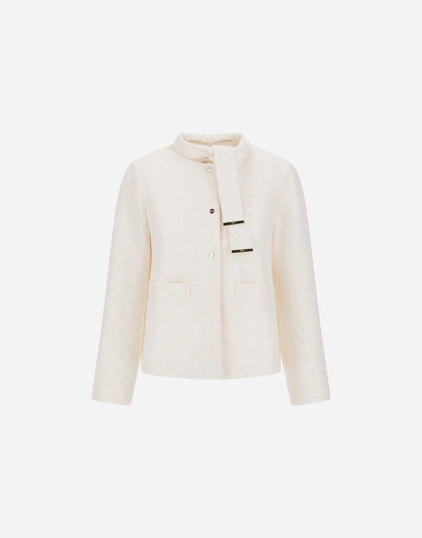 Herno JACKET IN 3D TWEED  GA000323D132891200