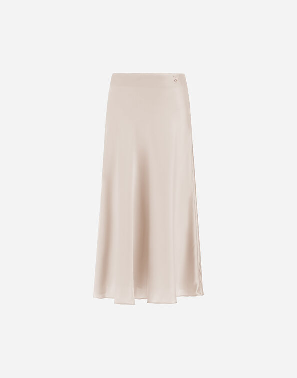 Herno RESORT SKIRT IN EXTRA-FINE SATIN  GN00031DR129121985