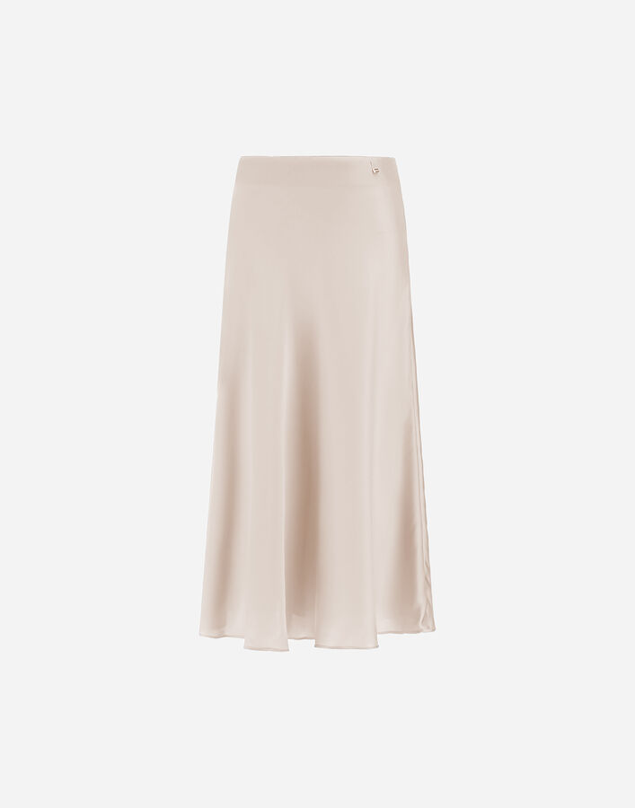 Herno RESORT SKIRT IN EXTRA-FINE SATIN  GN00031DR129121985