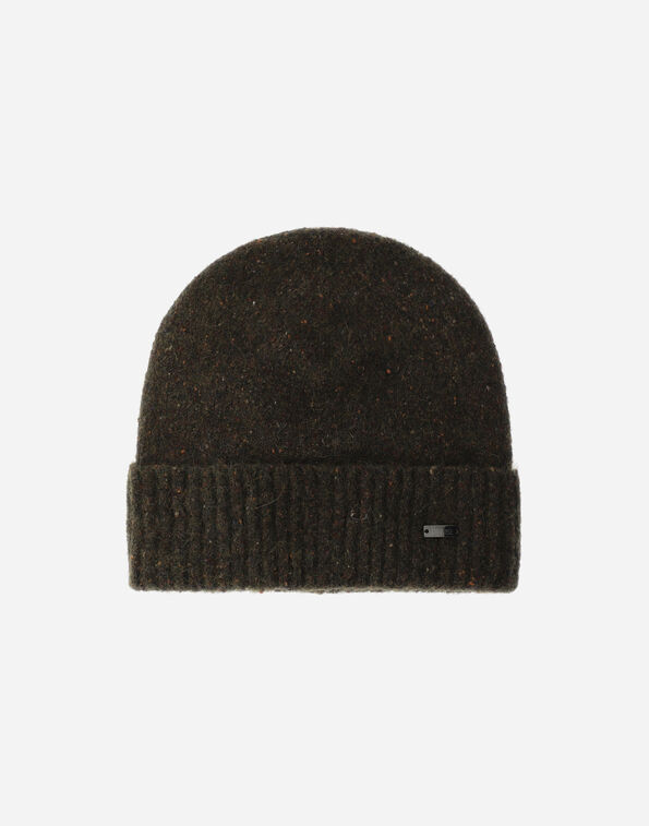 Herno BEANIE IN MELANGE WOOL BLEND  BER00043U702957780