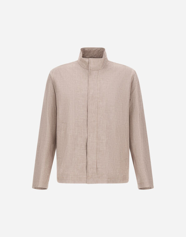 Herno JACKET IN 2 LAYERS LINEN  GI000631U171481985