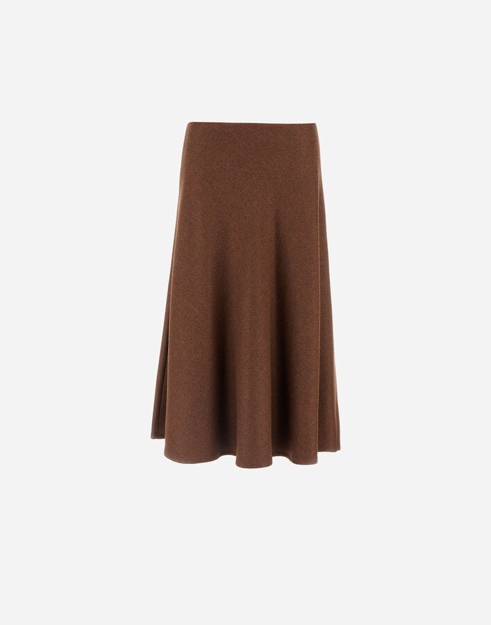 Herno SKIRT IN VIRGIN WOOL TWEED  GN000068D334662240