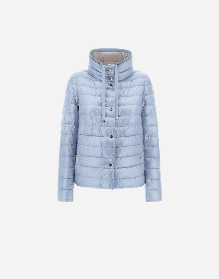 Herno REVERSIBLE CAPE IN NYLON&nbsp;ULTRALIGHT  PI001846D12017Z9094