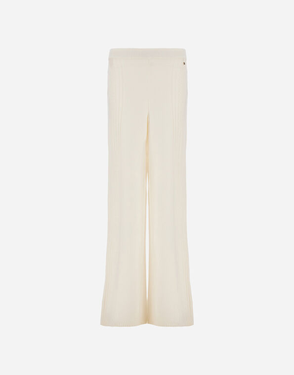 Herno TROUSERS IN RIBBED & BRAIDED MERINO WOOL  PT000173D703051000