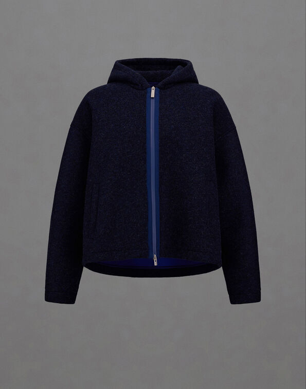 Herno LAMINAR JACKET IN TECHNICAL WOOL  GI00221UL12845S9153