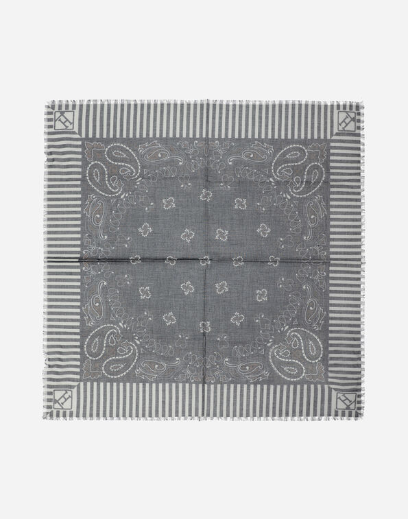 Herno SCARF IN PAISLEY PRINT COTTON  FOU00001U133259200