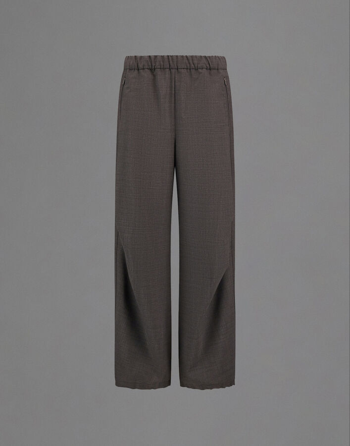Herno LAMINAR TROUSERS IN WOOL TOUCH  PT00059DL128479450