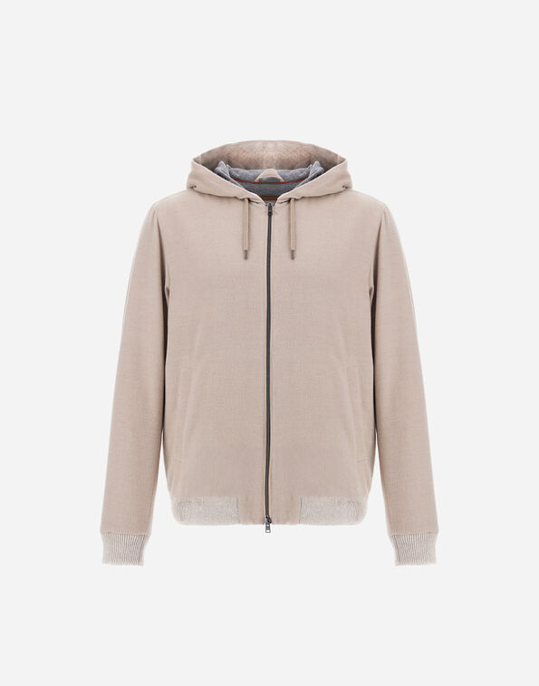 Herno RESORT JACKET IN WOOL-BLEND MELANGE FLANNEL  GT00003UR129341985