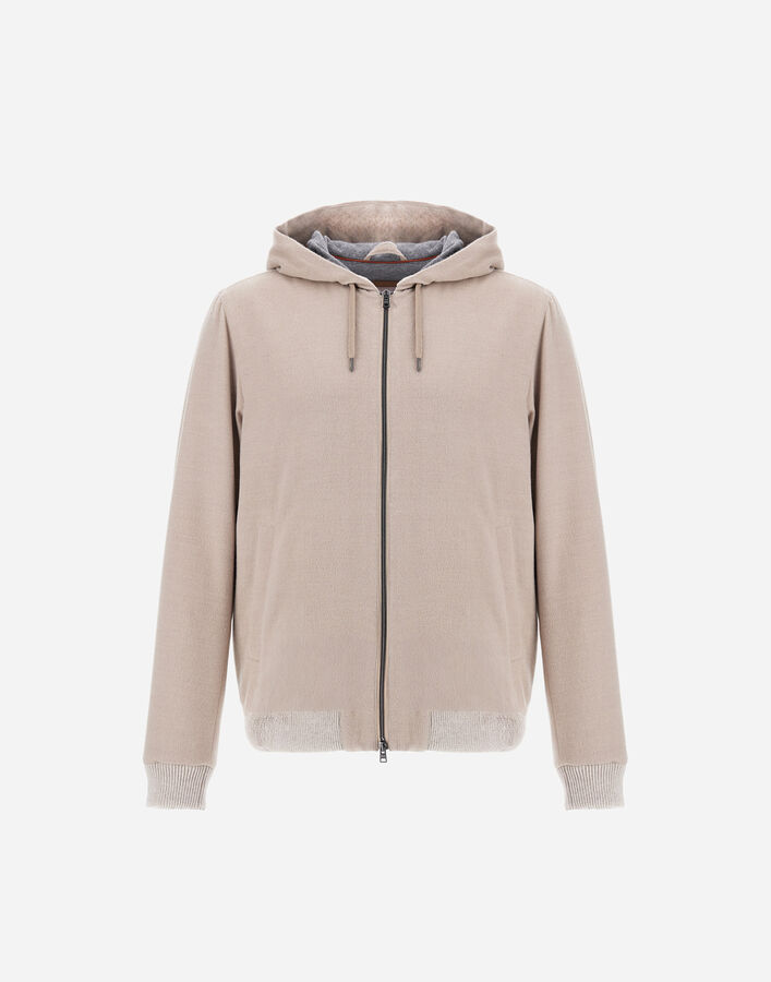 Herno RESORT JACKET IN WOOL-BLEND MELANGE FLANNEL  GT00003UR129341985