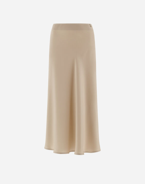 Herno RESORT SKIRT IN ENVERS SATIN  GN00011DR127271985