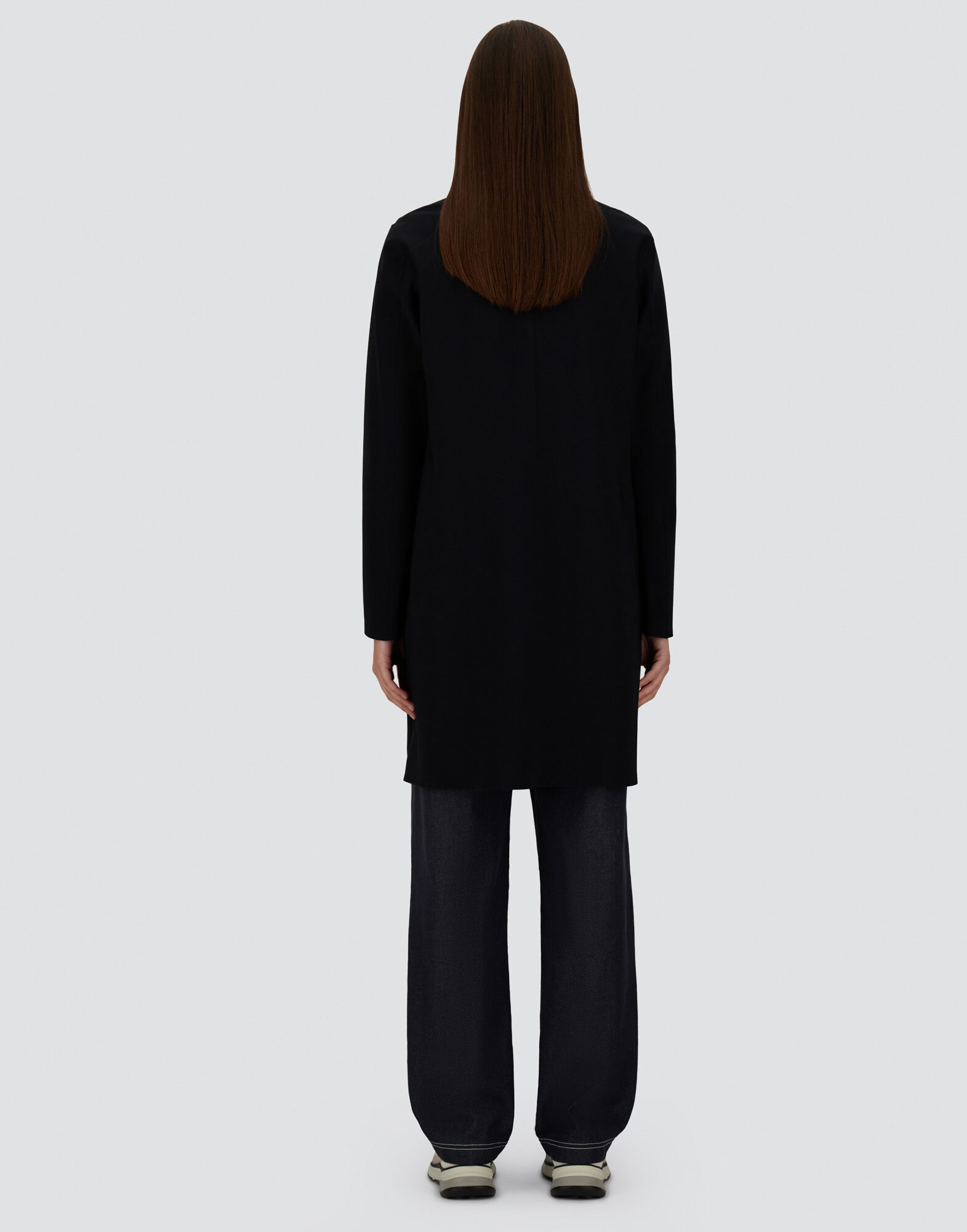 COAT IN FIRST-ACT PEF in Black for Women | Herno®
