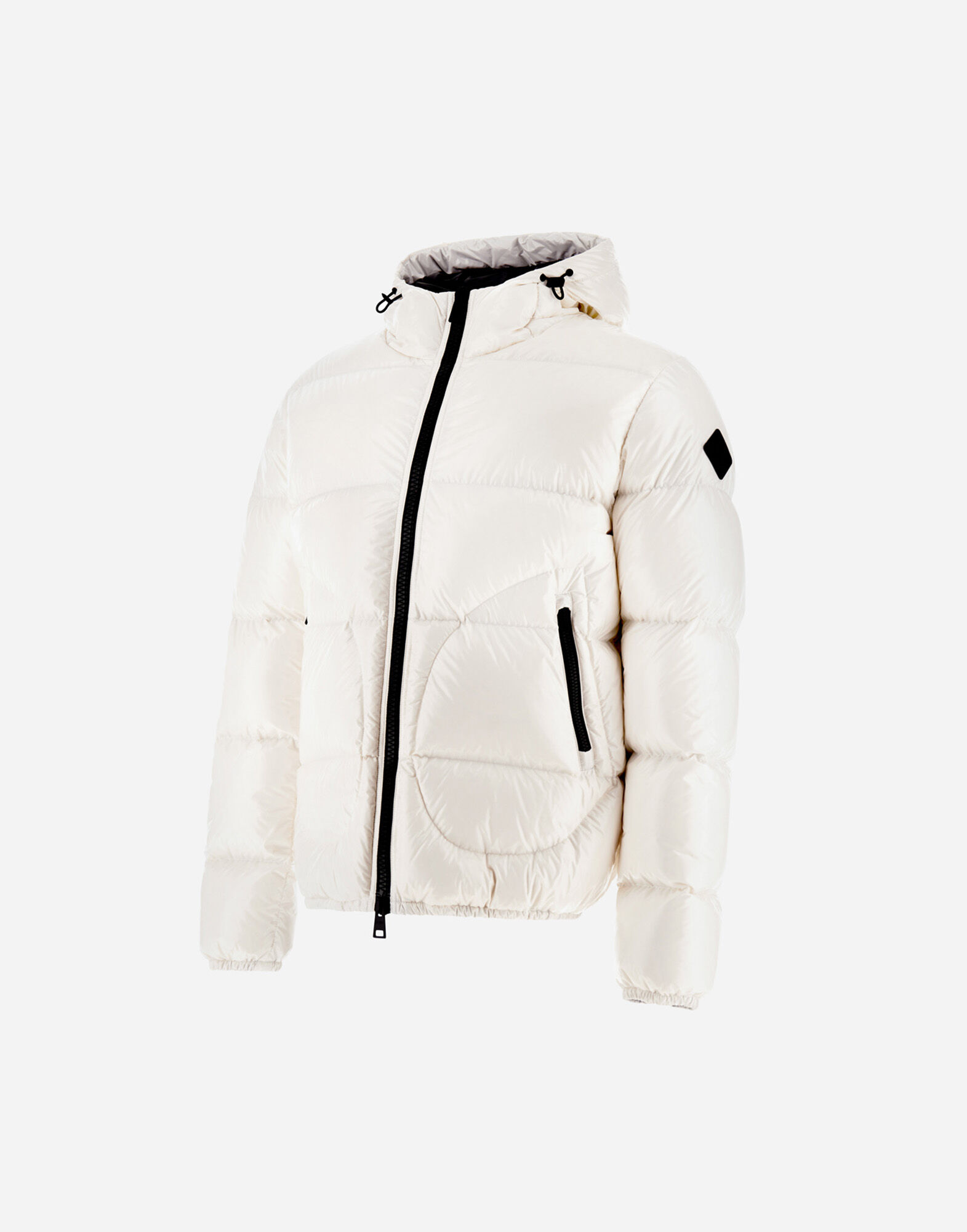 BOMBER JACKET IN GLOSS in White for Men | Herno®