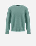 Herno SWEATER IN PLAIN ALPACA WOOL  MG000155U702447201