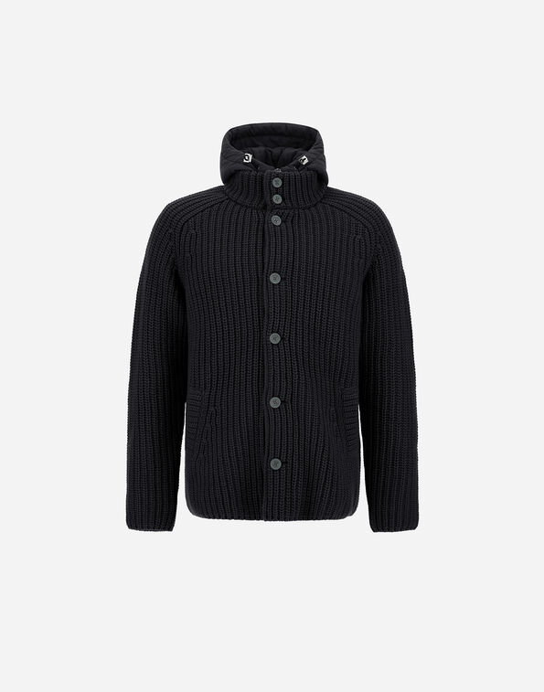 Herno CARDIGAN IN COB STITCH WOOL  MC000150U700169300
