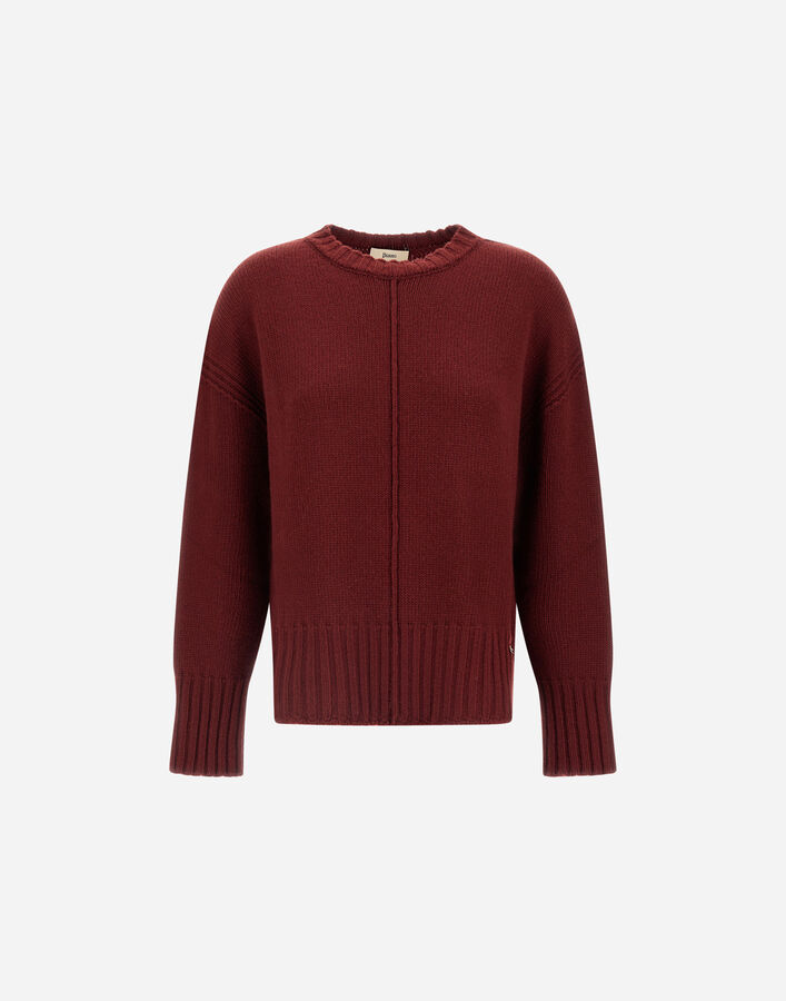 Herno SWEATER IN CARDED PURE WOOL G.7  MG000201D702205950