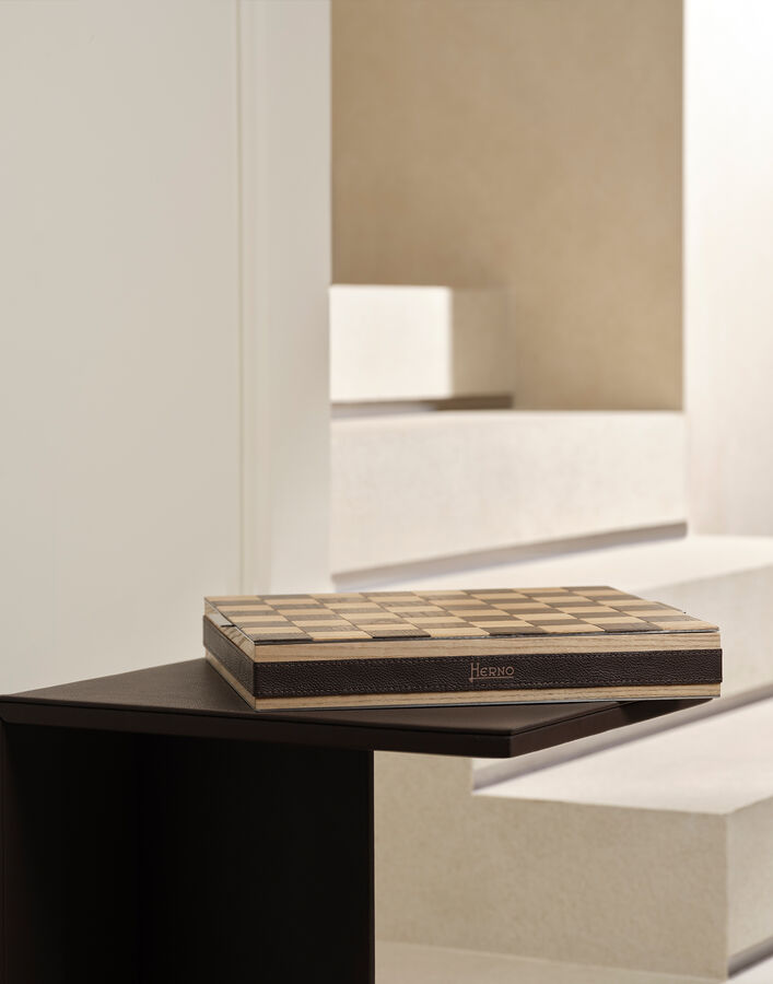 Herno HERNO HABITA TABLETOP CHESSBOARD  TABLEDAMALEGNO012000
