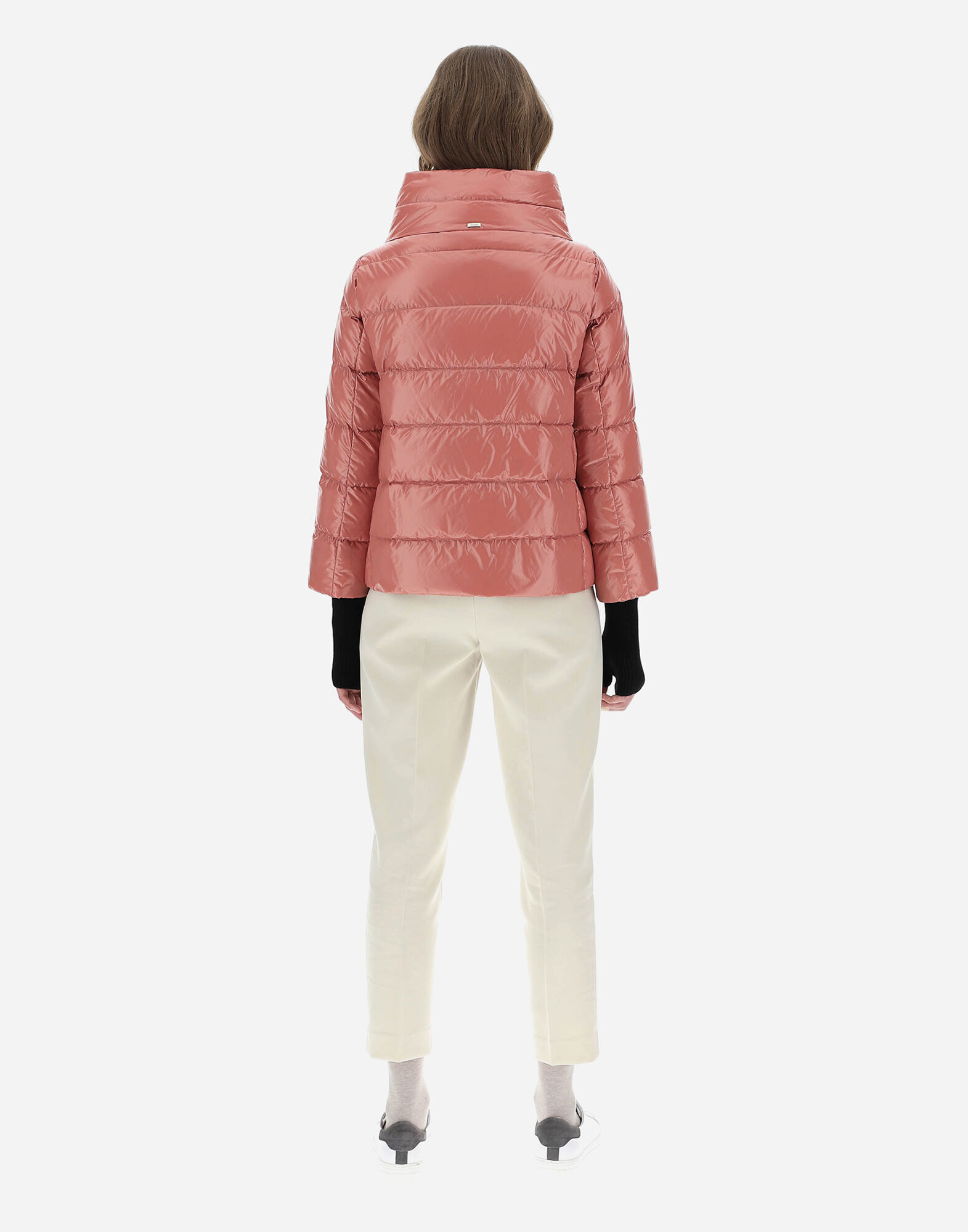 herno gloss cape down coat