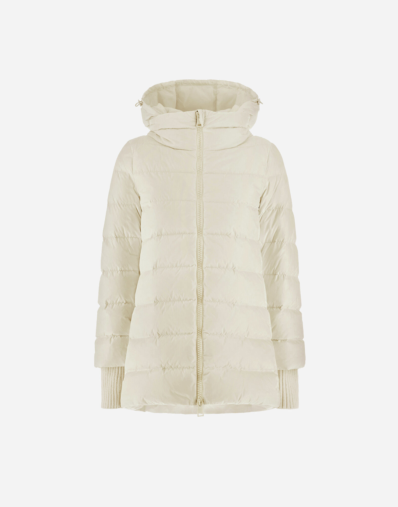 A-SHAPE JACKET IN NYLON CHAMONIX in White for Women | Herno®