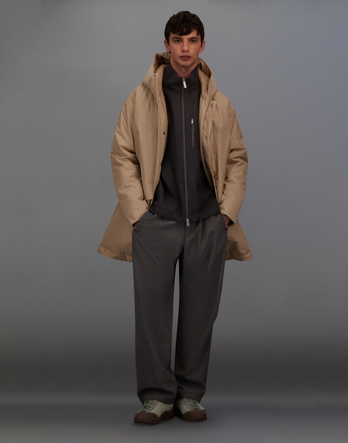 Herno LAMINAR JACKET IN COMPACT WOOL  GI00234UL335379442