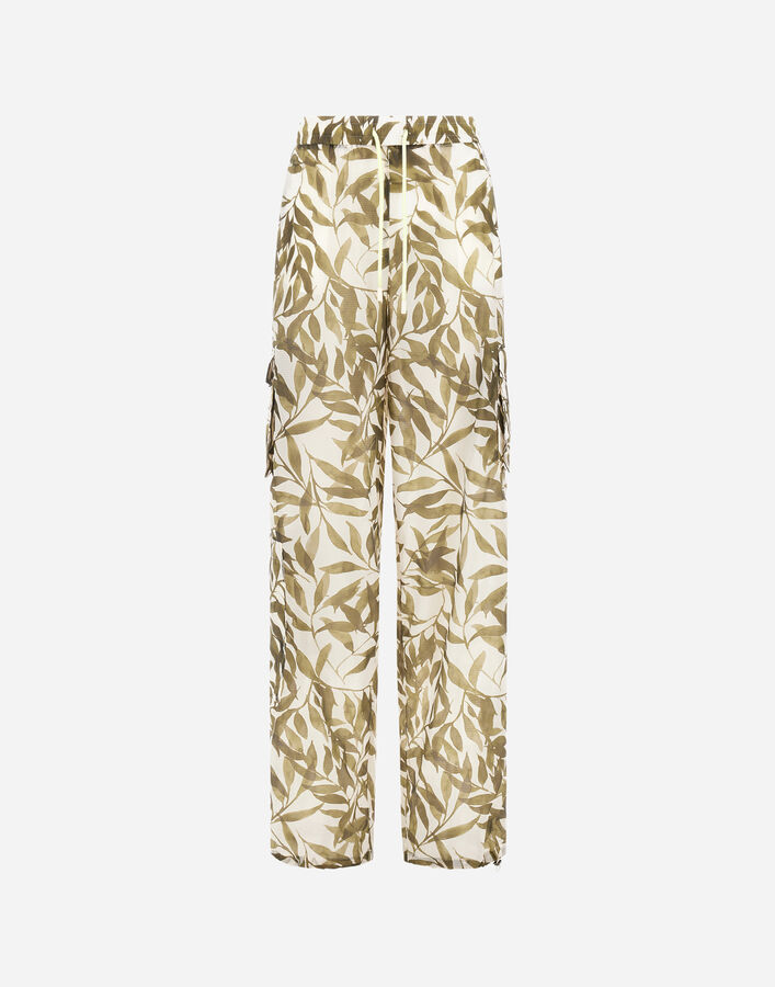 Herno TROUSERS IN PRINTED RIPSTOP AND LIGHT MESH  PT000216D128667710