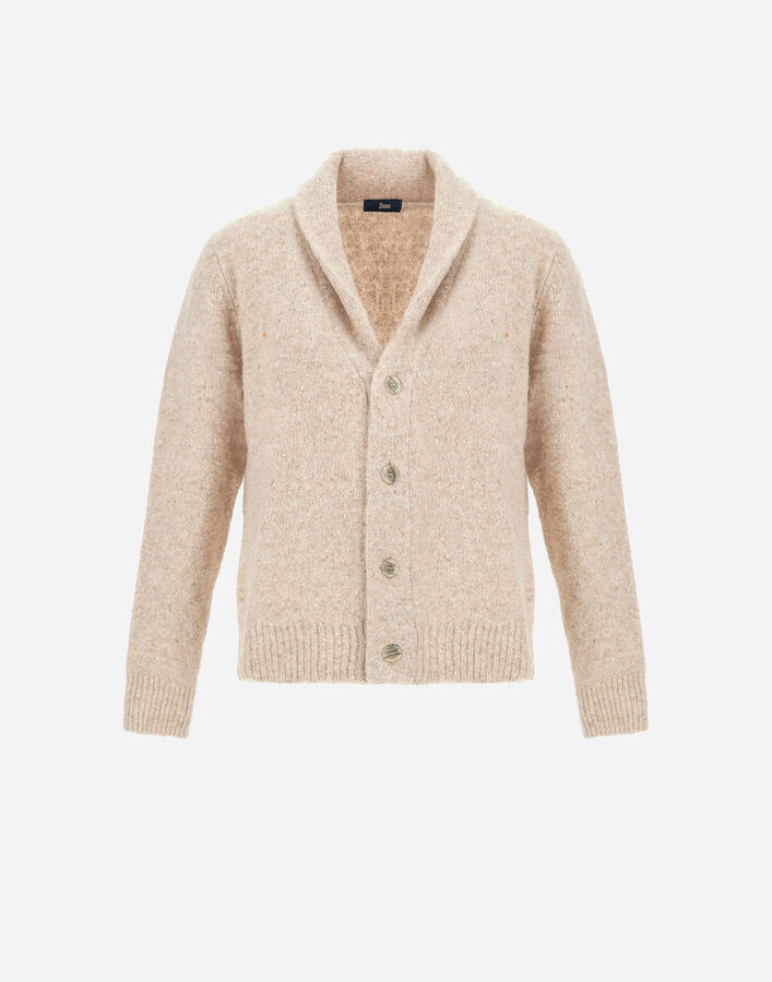 Herno CARDIGAN IN MELANGE WOOL BLEND  MC000204U702951985