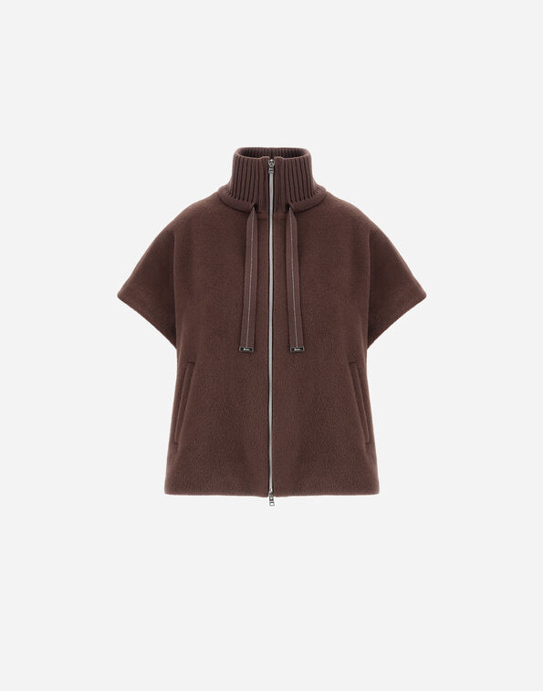 Herno RESORT JACKET IN BEAVER-EFFECT WOOL AND ALPACA BLEND  GI00058DR334998810