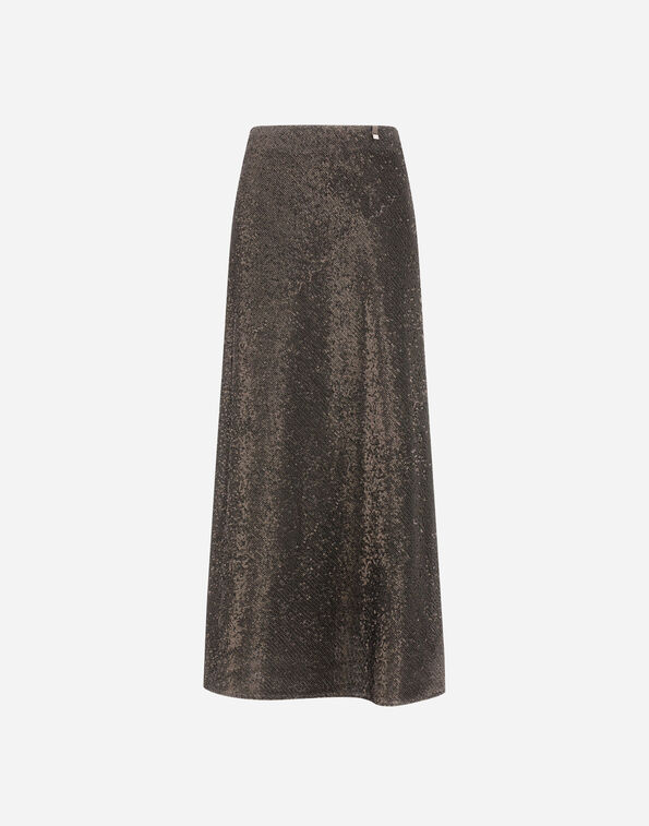 Herno RESORT SKIRT IN MATT SEQUINS  GN00023DR127419487