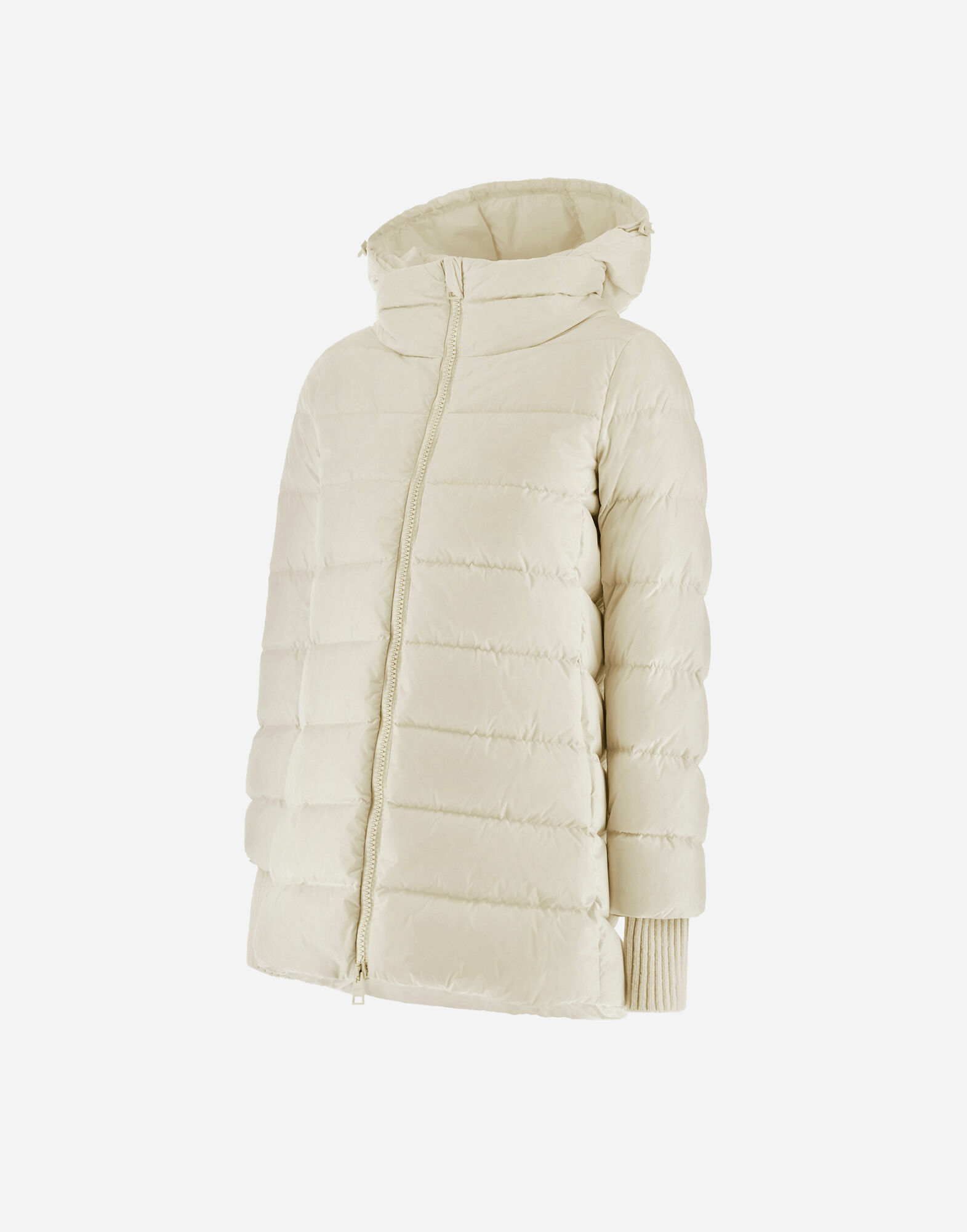A-SHAPE JACKET IN NYLON CHAMONIX in White for Women | Herno®