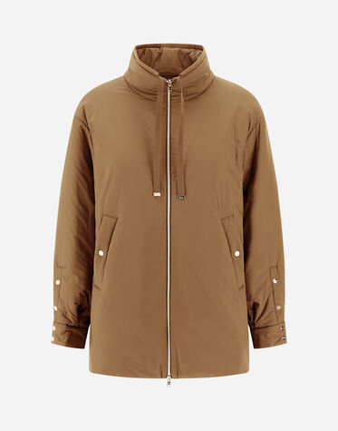 A-SHAPE JACKET IN ECOAGE in Camel for Women | Herno®