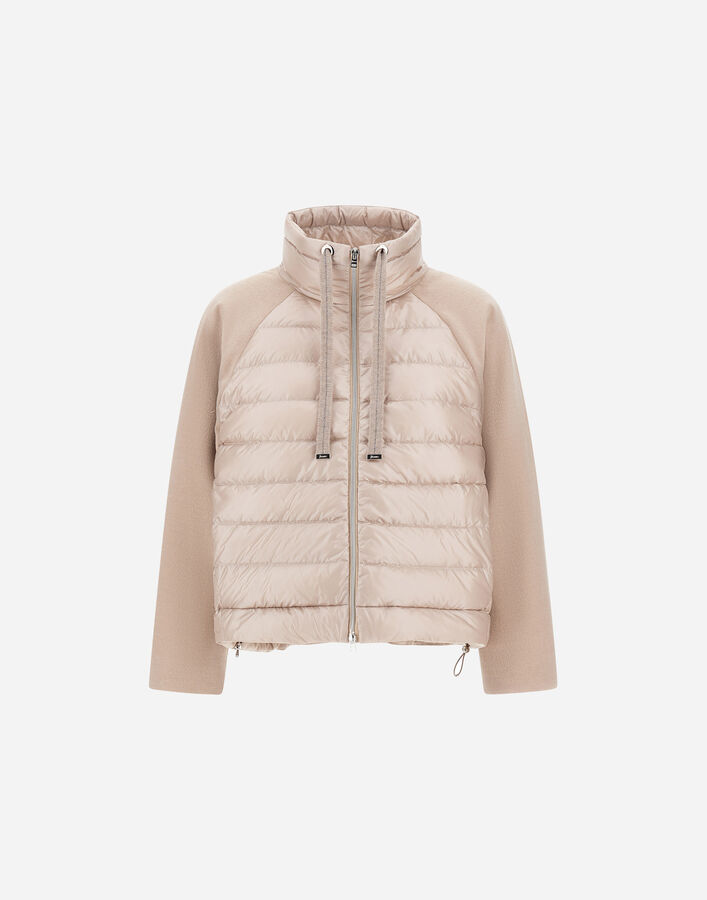 Herno RESORT JACKET IN CASHMERE-FEEL FLANNEL AND NYLON ULTRALIGHT  PI00188DR129341985